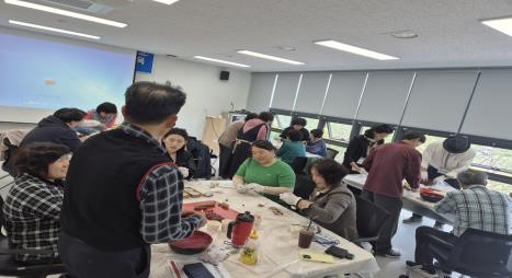 「청태전」 품은 꽃차 · 티저트 교육 6회차