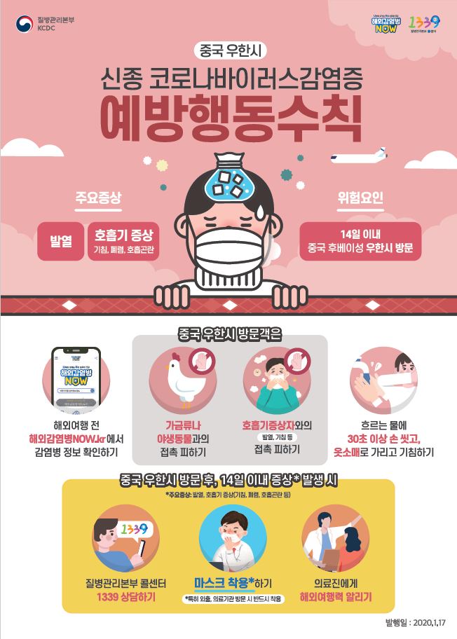 코로나바이러스 예방수칙