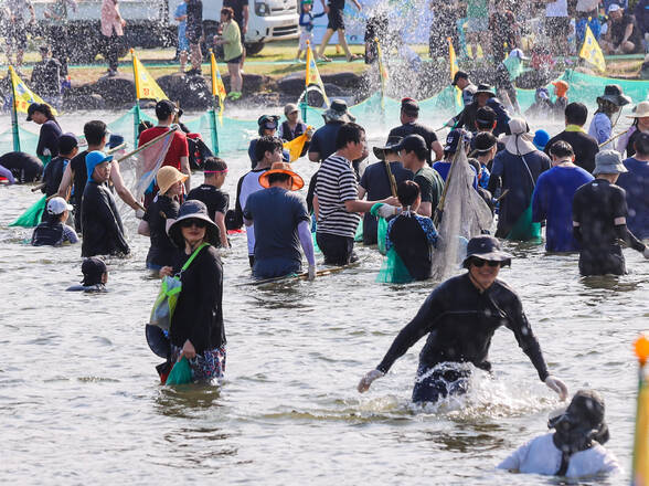 2023년 제16회 정남진 장흥 물축제 물축제 이모저모