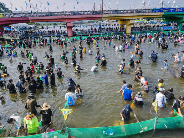 2023년 제16회 정남진 장흥 물축제 물축제 이모저모