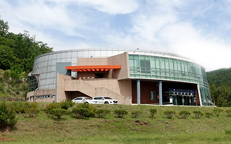 체육관 전경