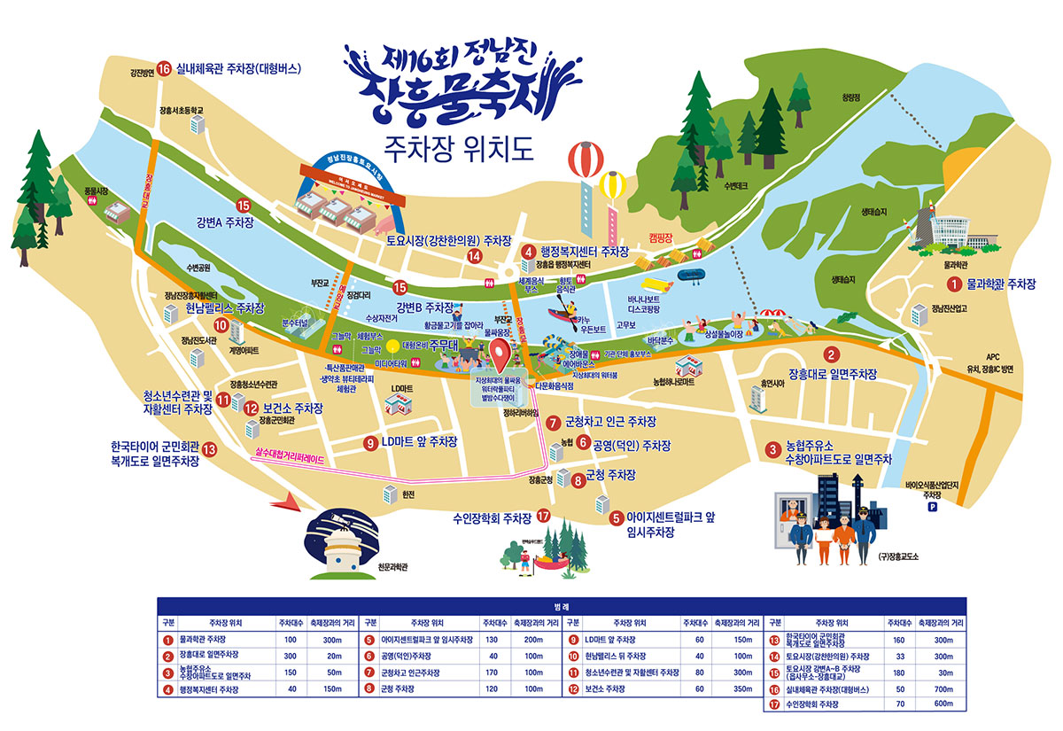 주차장 위치도