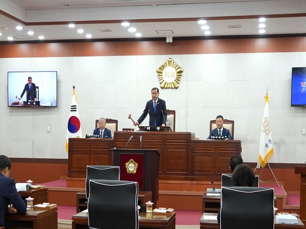 장흥군의회, 제295회 제2차 정례회 개회